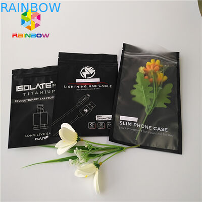 Tas Foil Aluminium Non-Kerusakan Segel Tiga Sisi Untuk Industri Makanan