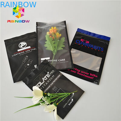 Tas Foil Aluminium Non-Kerusakan Segel Tiga Sisi Untuk Industri Makanan