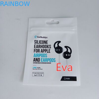 Bahan Plastik Zip Seal Bags Penanganan Permukaan Pencetakan Gravure Dengan Euro Hanging Hole