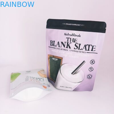 Biodegradable Snack Food Packaging Bags Bahan Lingkungan Untuk Roti Keju / Puff