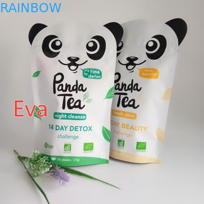 Resealable Zipper Stand Up Bags Bawah Datar Untuk Kemasan Pakan Hewan