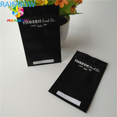 Kantong Plastik Jendela Bening Kemasan Tahan Beku Yang Kuat Dengan Lubang Mati