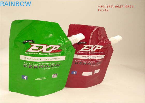 Reusable Spout Pouch Kemasan Plastik Squeeze Food Grade Untuk Jus Buah