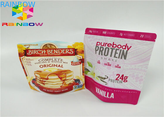 Kustom Dicetak Teh Didaur Ulang Zip Kustom Aluminium Foil Teh Makanan Kemasan tas mylock Ziplock Untuk Kopi Bubuk Kantong