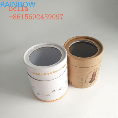 Kotak Kertas Kemasan Ramah Lingkungan Bentuk Disesuaikan Dengan Jendela Yang Jelas