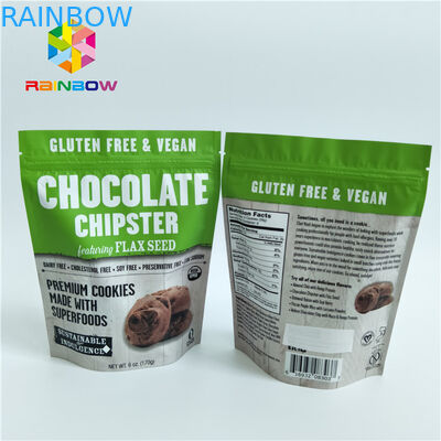 Percetakan Gravure Tas Makanan Ringan Kemasan 8 Warna Dengan Bahan Multicayer