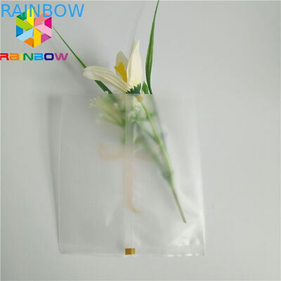Kemasan kantong makanan ringan yang melekat sendiri, kantong plastik bening multi-aplikasi