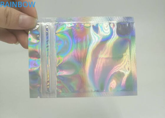Kustom Cetak Aluminium Foil Bags Warna Polos SGS Bersertifikat Untuk Kasus Kosmetik