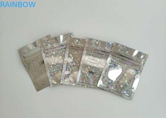 Disesuaikan Struktur Aluminium Foil Pouch 5 Mm Sisi Disegel Untuk Rokok