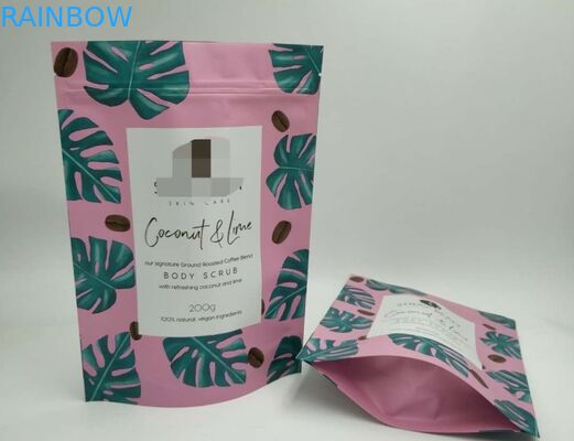 Berbagai Ukuran Aluminium Foil Stand Up Pouch Dengan Bahan MOPP / VMPET / PE