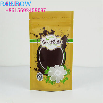 Makanan Ringan / Makanan Kering Kemasan Makanan Plastik Dengan Logo Kustomisasi