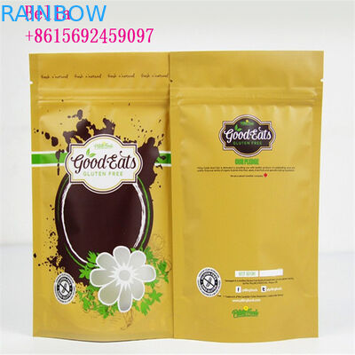 Makanan Ringan / Makanan Kering Kemasan Makanan Plastik Dengan Logo Kustomisasi