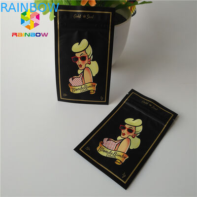 Kemasan Kantong Plastik Tiga Sisi Disegel Untuk Pakaian / Aksesori Wanita