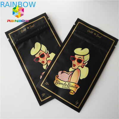 Kemasan Kantong Plastik Tiga Sisi Disegel Untuk Pakaian / Aksesori Wanita