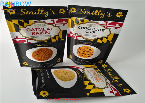 Kantong Plastik Perak Bening Kemasan Tas Kunci Zip yang Dapat Ditutup Aluminium Foil