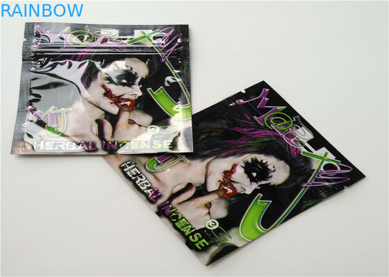 SGS Dupa Herbal Kemasan Hologram Foil Vape Cartridge Mini Mylar Ziplock Bags