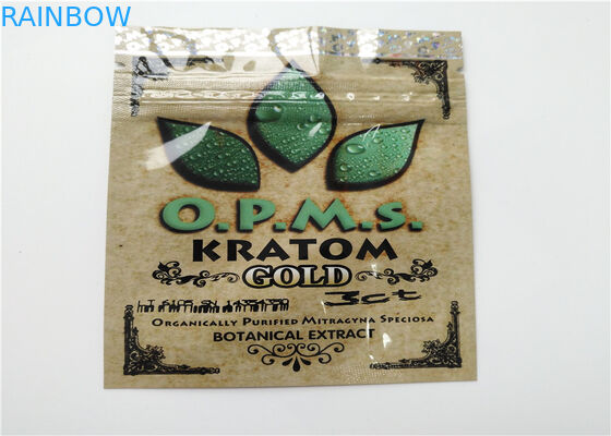 SGS Dupa Herbal Kemasan Hologram Foil Vape Cartridge Mini Mylar Ziplock Bags