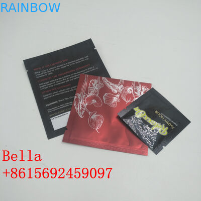 Depan Matte Kemasan Kosmetik Tas Jelas Berwarna Foil Mylar Zip Lock Paket Make Up Brush