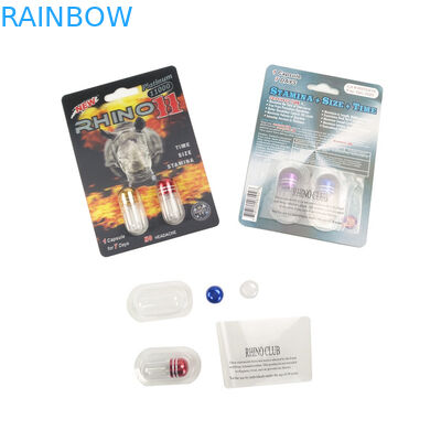 Kartu Mamba Black Horse Super Panther 3D Terbaru Untuk Kemasan Pil Peningkatan Pria Rhino 600K 700K Platinum Sex Pill Pack