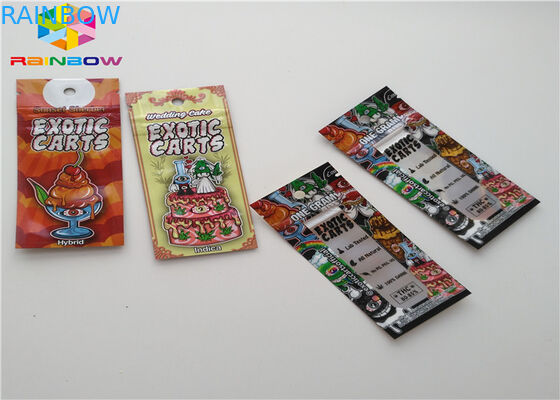 Aluminium Foil Zip Lock Kantong Plastik Kemasan Makanan Kantung Ukuran Khusus Dengan Tear Notch