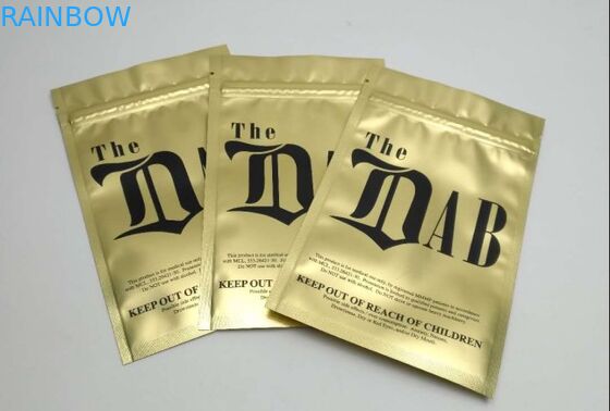 Zip Lock Stand Up Pouch Kemasan Aluminium Matte Pouch Untuk Biji Paket Makanan