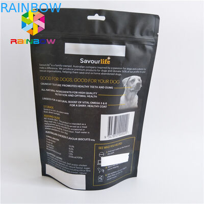 Kantong Plastik Food Grade Kemasan Matt Black Surface Coffee Bag Ditandai FDA