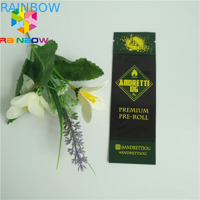 Kemasan Kantong Plastik Bau Bukti Ditutup Kembali Kantong Mylar Ziplock CBD Rami Kemasan