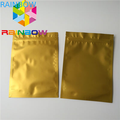 Poly Ziplock Mylar Kantong Plastik Kemasan Aluminium Foil Stand Up Zipper Bag Untuk Snack