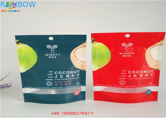 Anak Bukti Ritsleting Aluminium Foil Stand Up Pouch CBD / Cartridge Packingfor Gula Bubuk