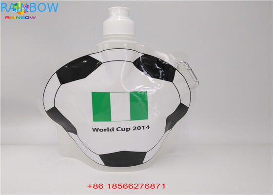 Tas Cerat Cair Dapat Digunakan Kembali, Stand Up Kantung Dengan Cap Doypack Foil Juice Spout