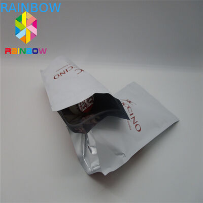 Kantong Plastik Daur Ulang Kemasan Aluminium Foil Tea Food Ziplock Bag Untuk Protein Powder