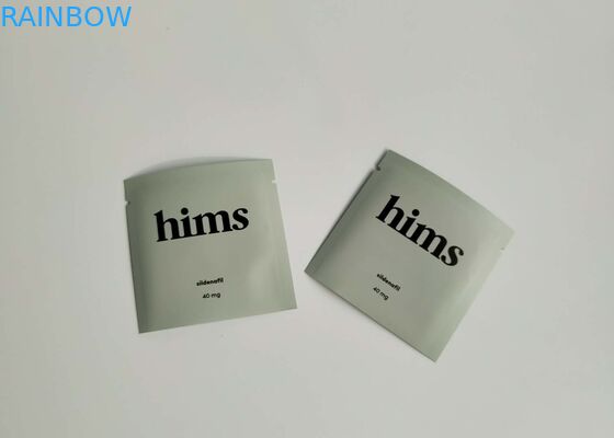 Heat Seal Aluminium Foil Stand Up Pouch Kantong Karung Kemasan Kopi Instan Dengan Air Mata