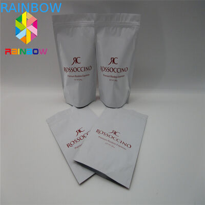 Good Grade Kustom Dicetak Stand Up Pouches Valve Hot Stamping Printing Skill Persetujuan SGS