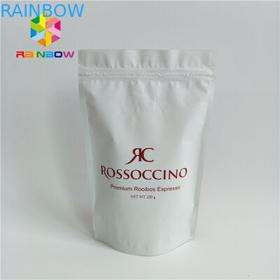 Good Grade Kustom Dicetak Stand Up Pouches Valve Hot Stamping Printing Skill Persetujuan SGS