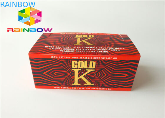 Kemasan Kotak Kertas Digital 350g Bahan Kertas Ukuran Disesuaikan