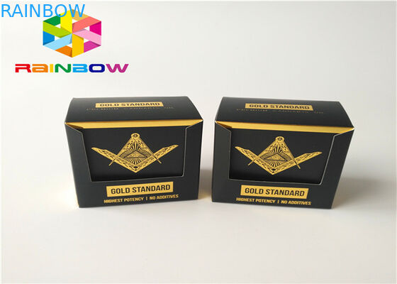 Kemasan Kotak Kertas Digital 350g Bahan Kertas Ukuran Disesuaikan