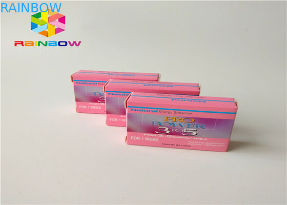 Kemasan Kotak Kertas Digital 350g Bahan Kertas Ukuran Disesuaikan