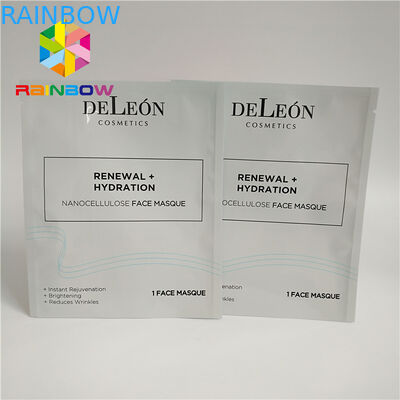 3 Lapisan Bahan Laminasi Kantong Plastik Kemasan Masker Tas Ziplock Untuk Masker Mata