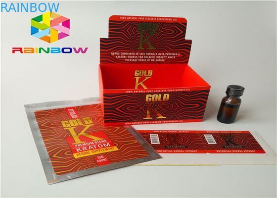 Sesuaikan Logo Kotak Kertas Kemasan Glossy Foil Kertas Kosmetik Kemasan Bahan Daur Ulang