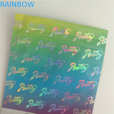 Hologram Printing, Kemasan Dupa Herbal, Cookies Stand Up Plastic Pouchs Untuk Big Als Exotic