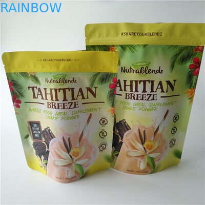 Doypacks Mylar Snack Packaging Bags, Aluminium Foil Stand Up Ziplock Bags Untuk Buah Kering