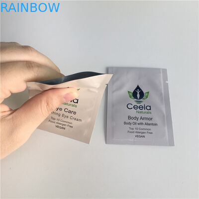 Biodegradable Kecil Kemasan Kosmetik Tas Masker Rambut Wajah Tubuh Minyak Cream Sachet Pouch