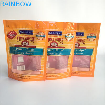 Kemasan Kustom Cetak Kantong Plastik Stand Up Zipper Bag Dengan One Way Degassing Valve