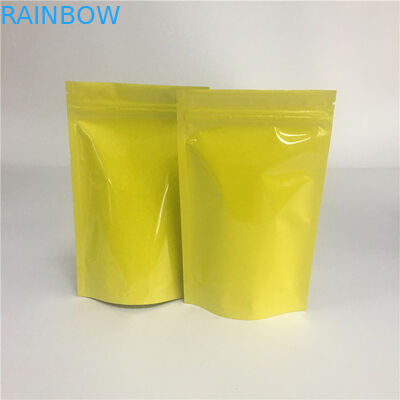 Bukti Bau Dicetak Tas Ziplock Aluminium Foil Bear / Bud Seeds Packaging Pouch