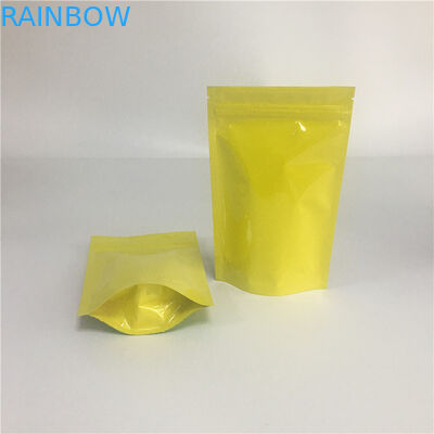 Bukti Bau Dicetak Tas Ziplock Aluminium Foil Bear / Bud Seeds Packaging Pouch