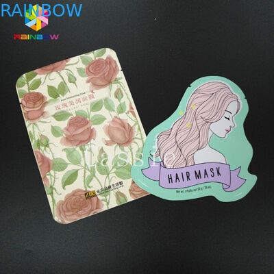 Tas Pegangan Multi Warna Berwarna Mylar Foil Paket Sampel Open Top Untuk Kemasan Serbuk