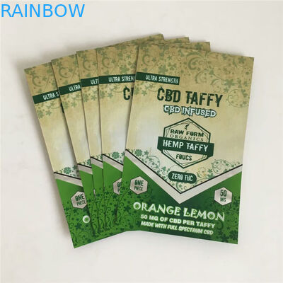 OEM Bau Bukti Kantong Plastik Kemasan Ziplock Aluminium Foil Cbd Gummy Beruang Bud Seeds Pouch