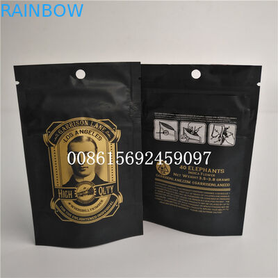 Bukti Bau Kantong Plastik Kecil Kemasan Gulma Tas Tahan Anak Mylar