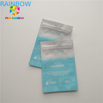 Masker Mata Wajah Kantung Plastik Kemasan Tas Tiga Sisi Sealed Flat Glossy