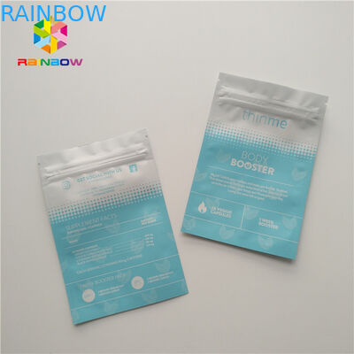 Masker Mata Wajah Kantung Plastik Kemasan Tas Tiga Sisi Sealed Flat Glossy